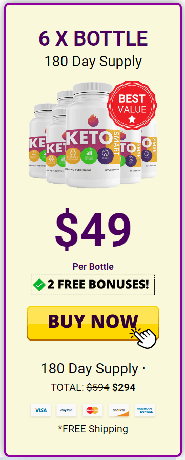 buy Keto Smart 6 bottle